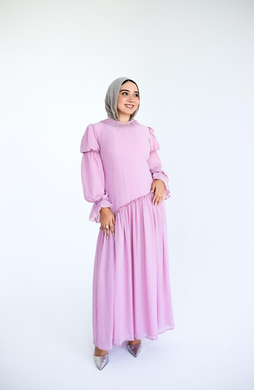 Sofia dress in rose