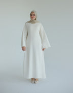 The Meraa Dress in white