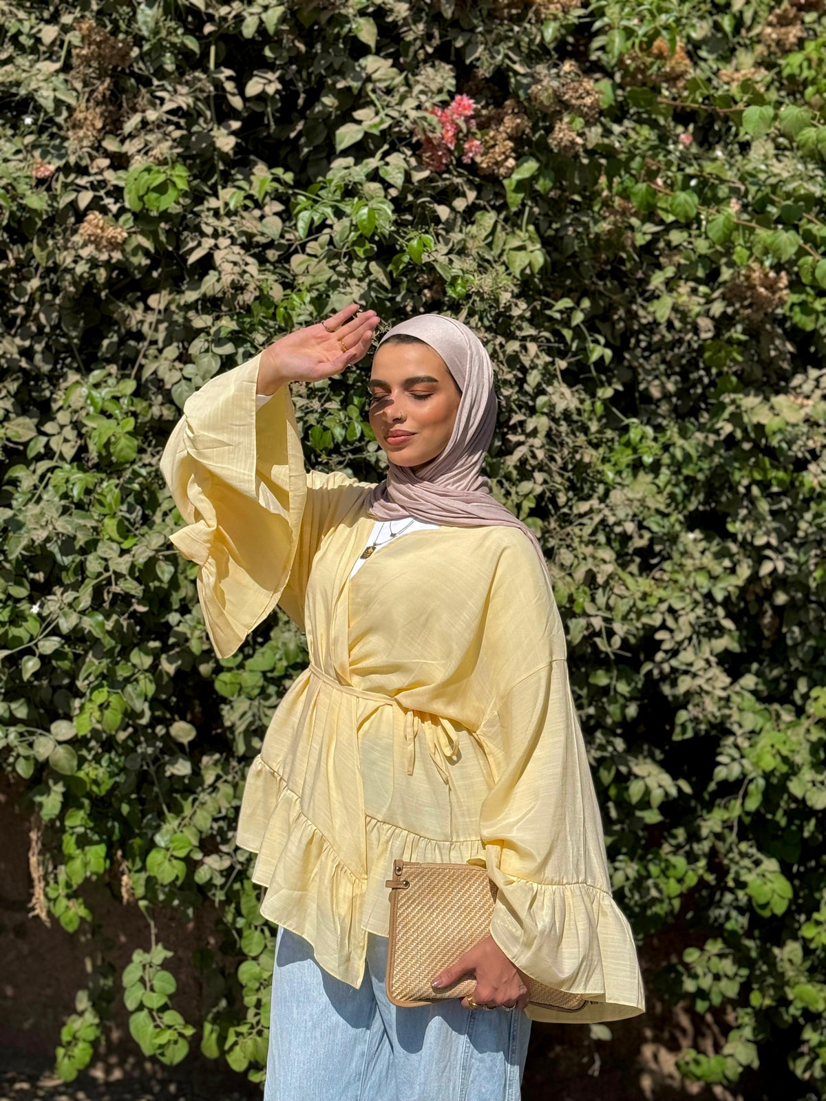 Lily Blouse in yellow