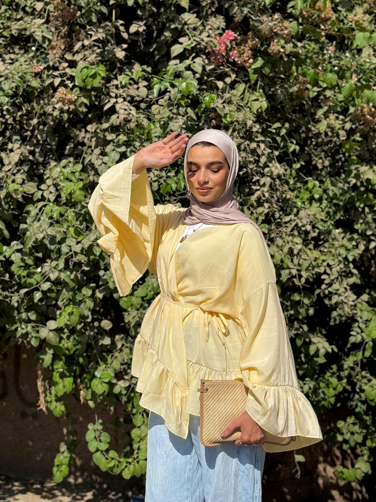 Lily Blouse in yellow