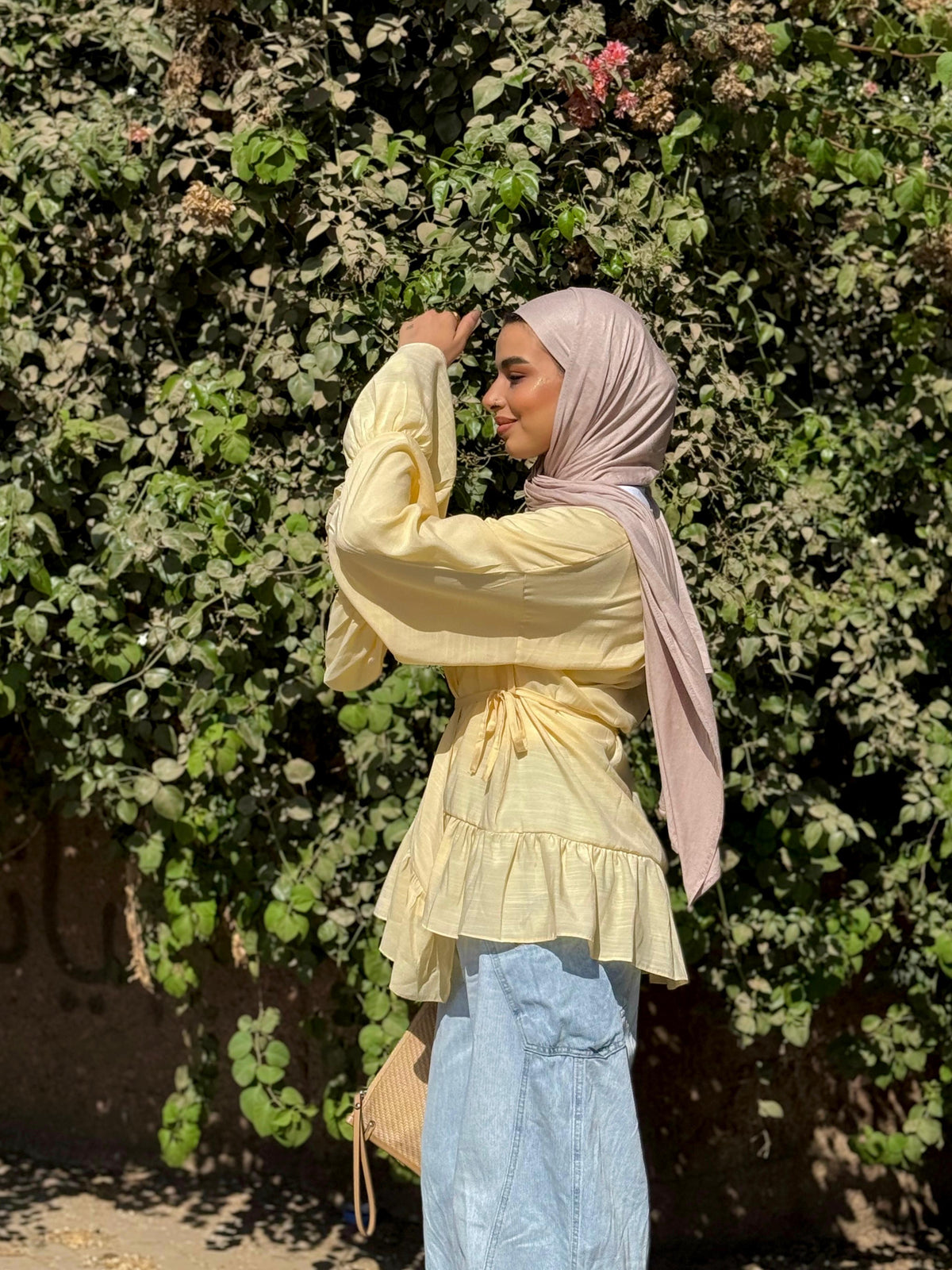 Lily Blouse in yellow