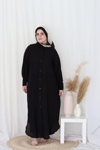 Long Shirt - Black - view 5